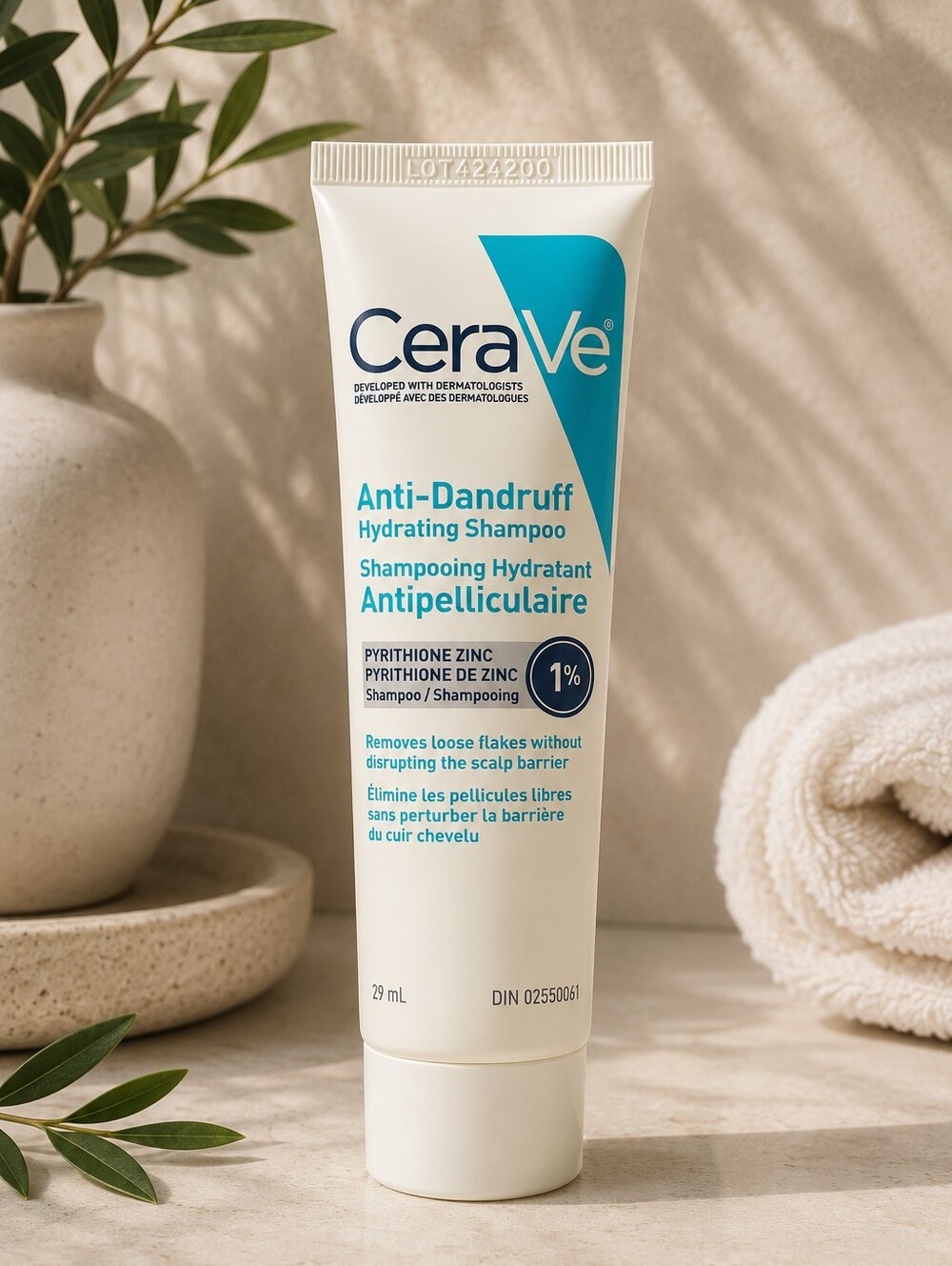 Cerave Hydrating Anti-Dandruff Shampoo Tube 29ml
